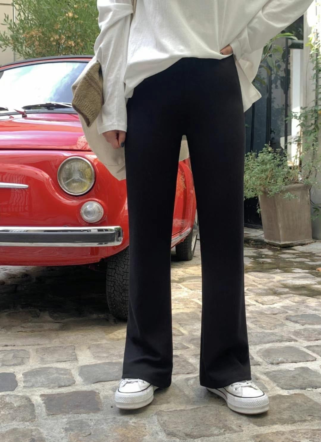 COTTON CHILL FLARE PANT