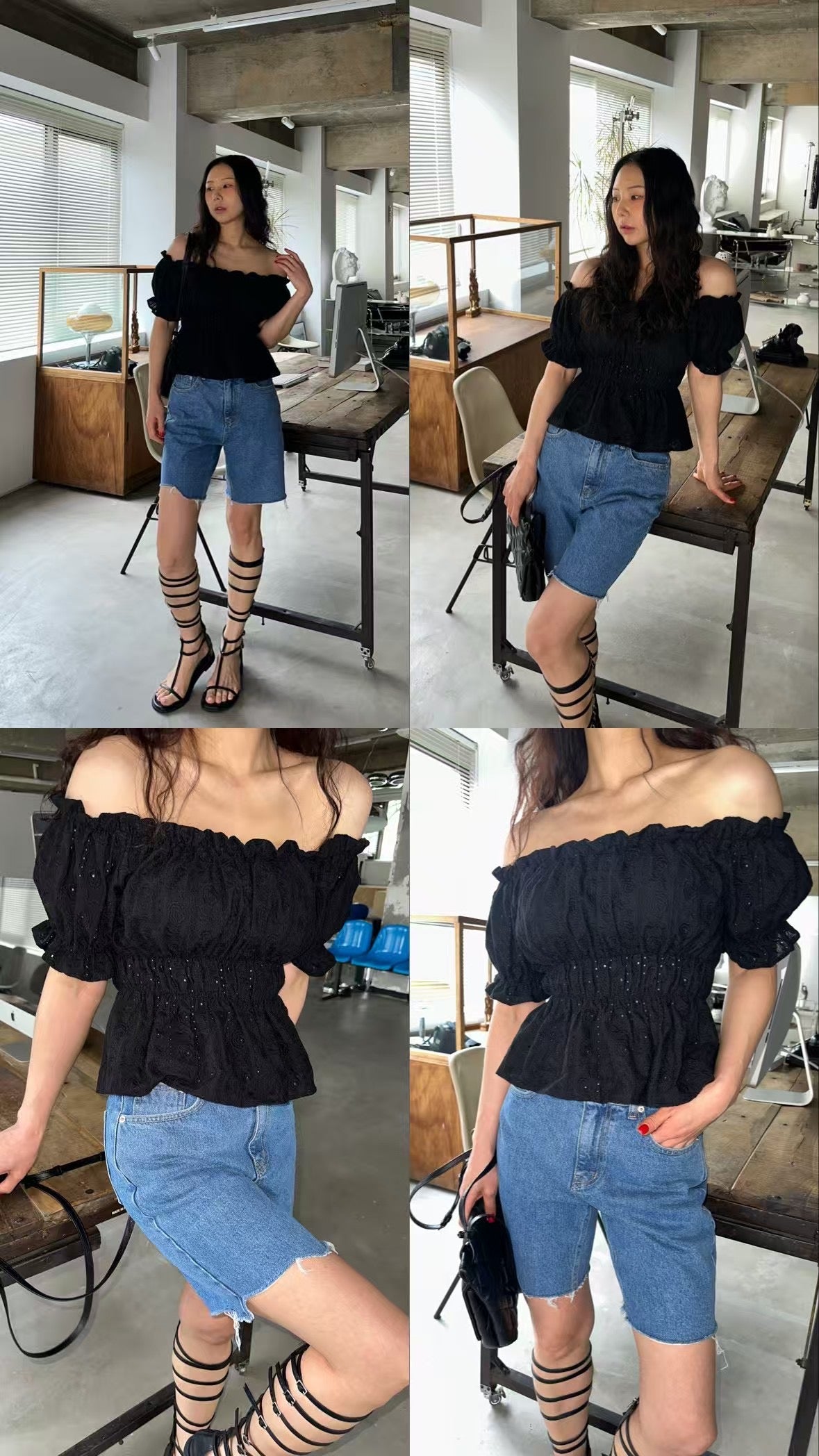 CLASSIC DENIM SHORTS