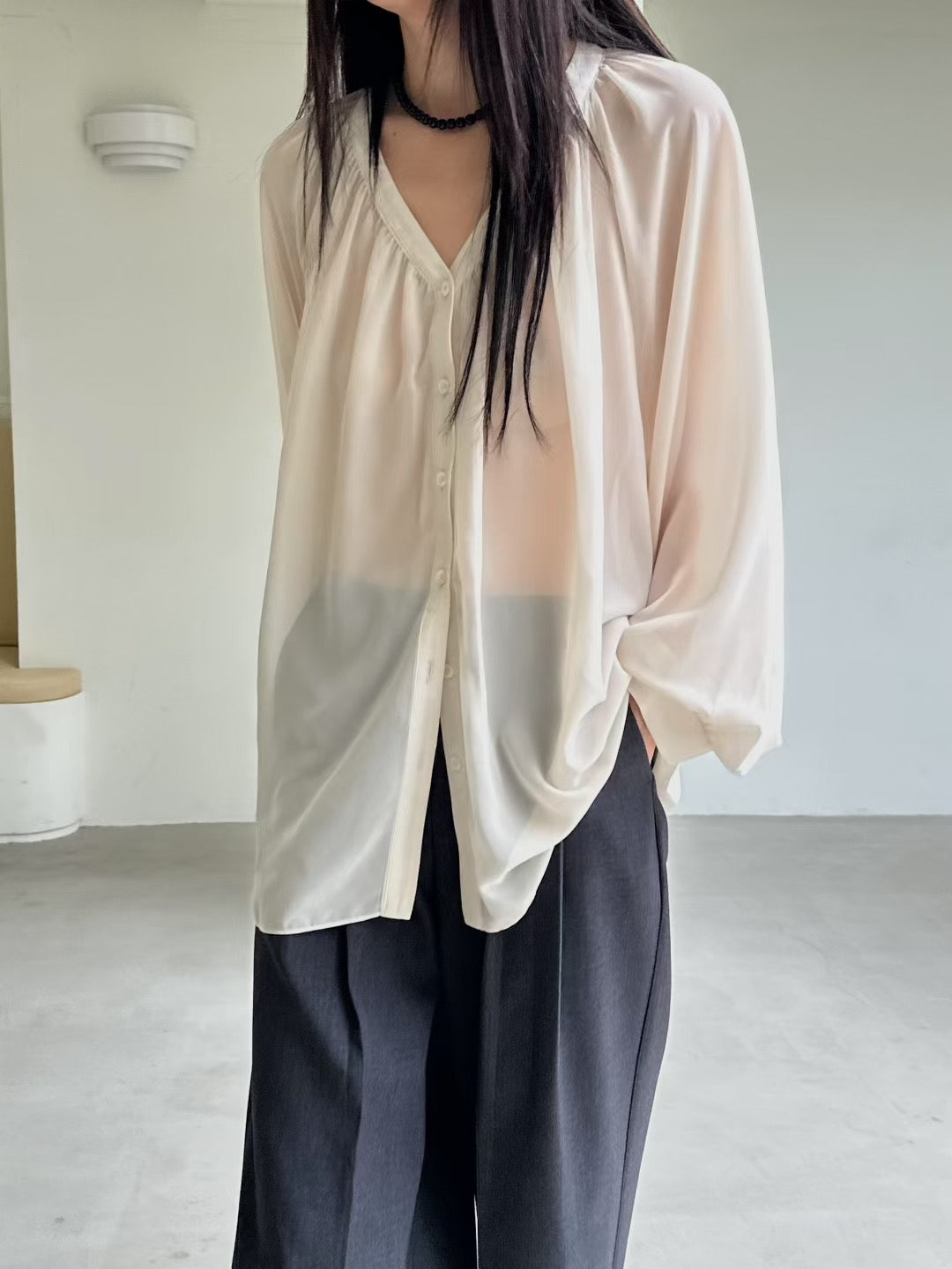 STREAM FLOW RELAXED BLOUSE