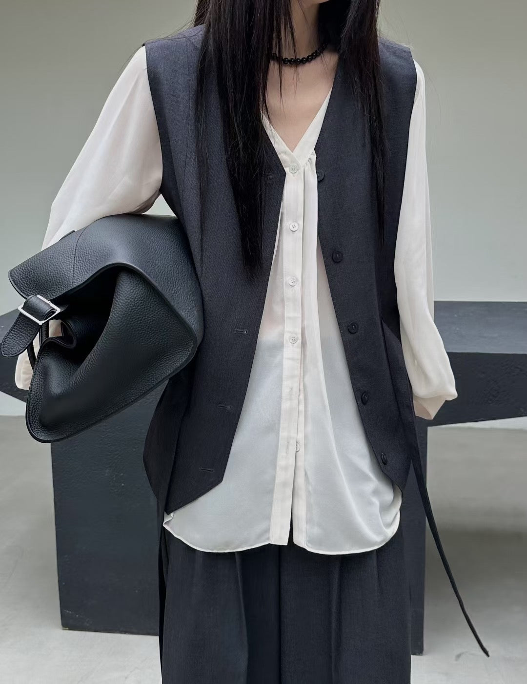 STREAM FLOW RELAXED BLOUSE