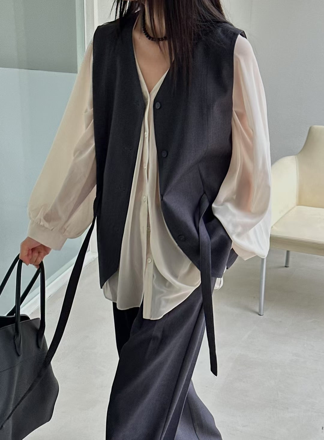 STREAM FLOW RELAXED BLOUSE