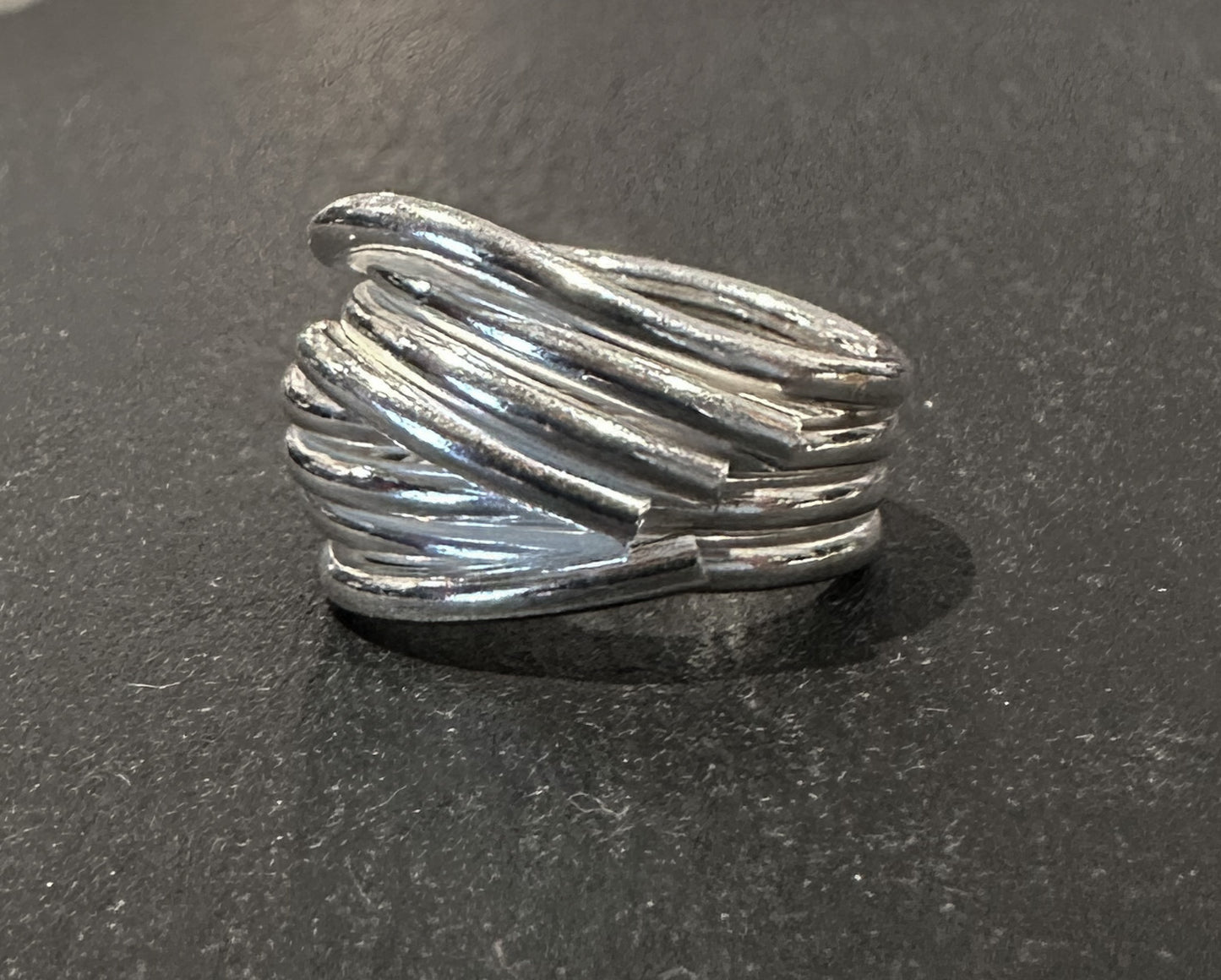 HANDMADE 925 IRREGULAR RING