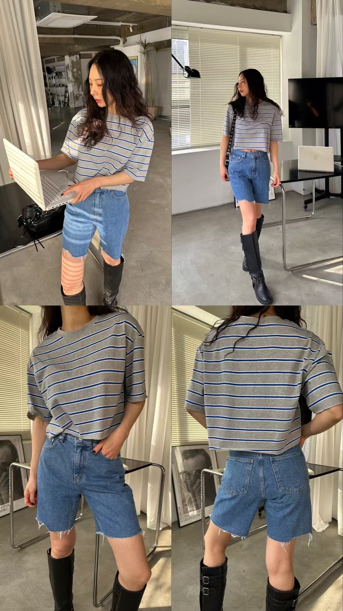 CLASSIC DENIM SHORTS