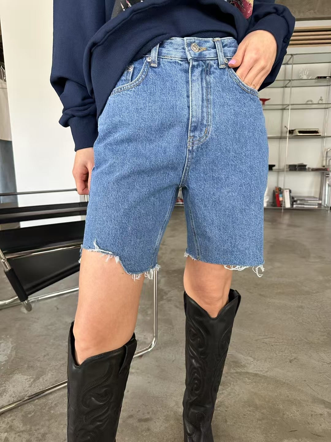 CLASSIC DENIM SHORTS
