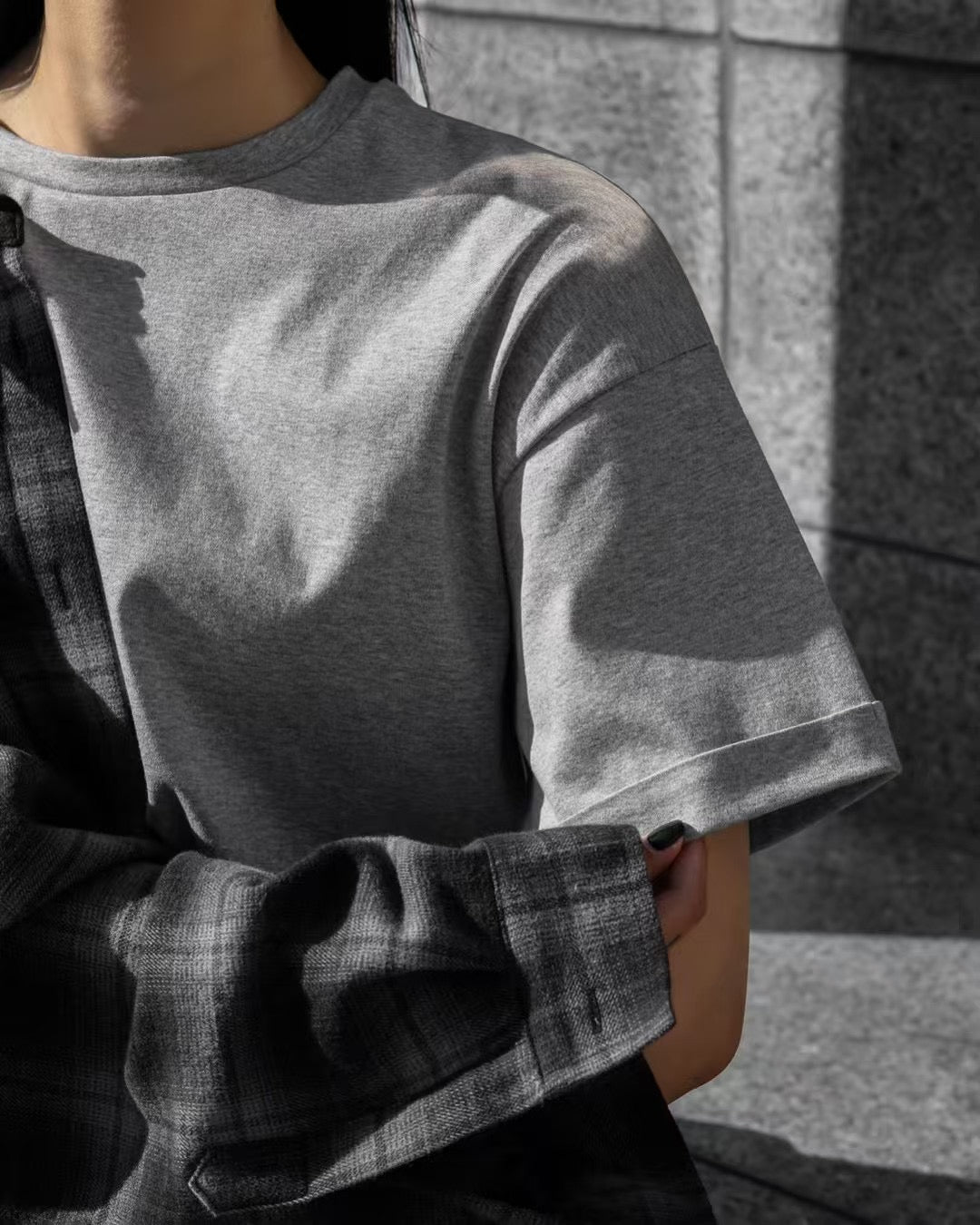 PREMIUM FOLDED SLEEVES TEE