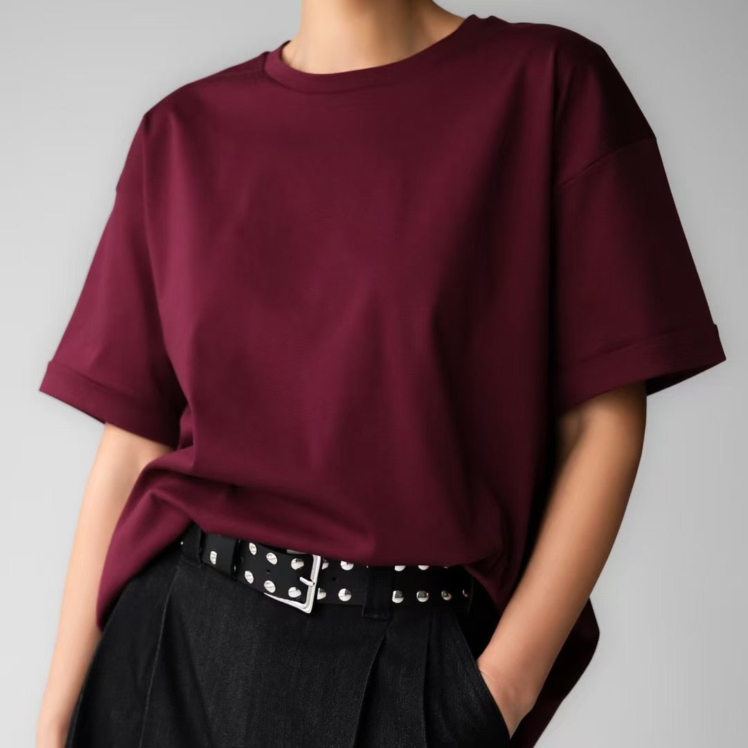 PREMIUM FOLDED SLEEVES TEE