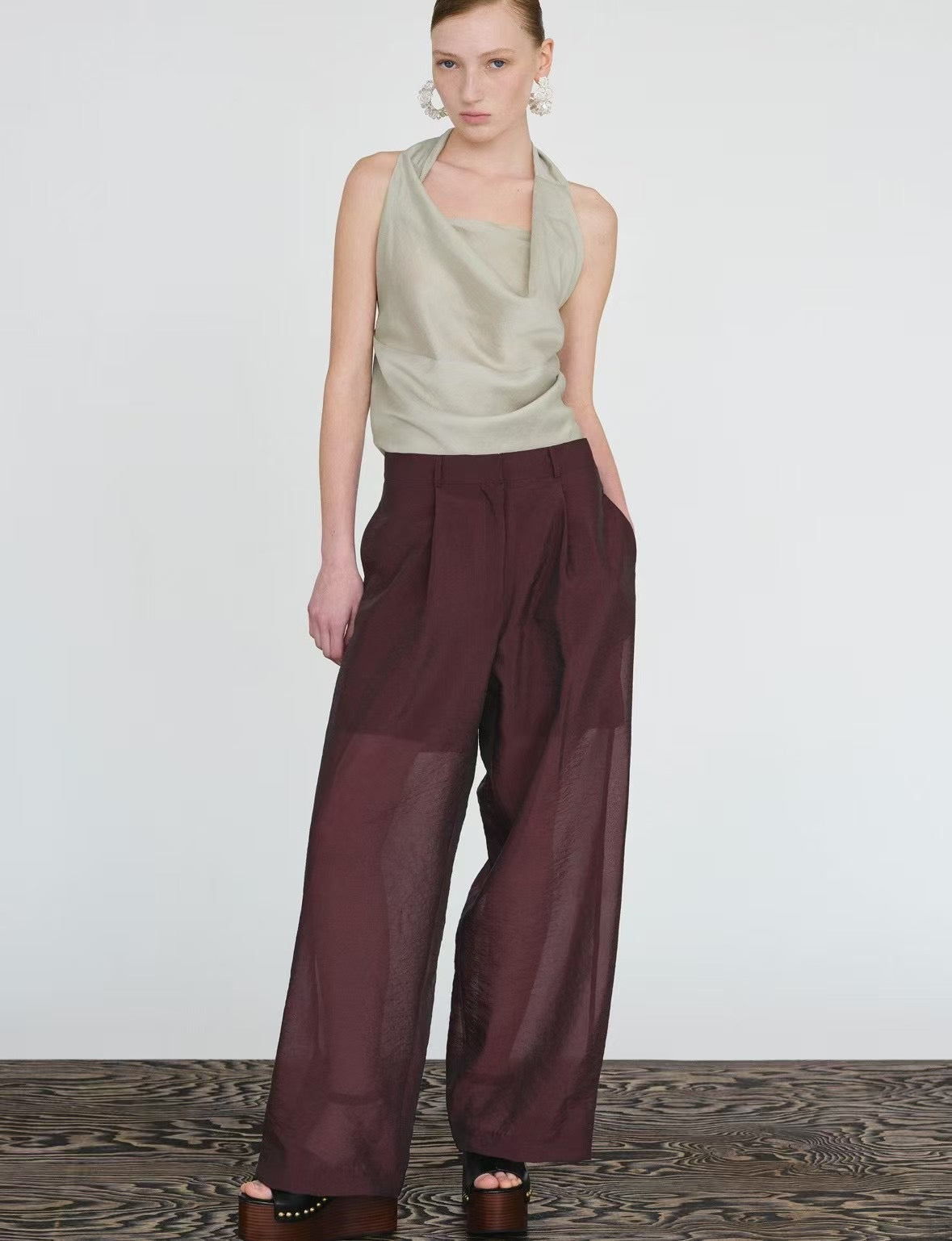 CHIC SHEER PANTS