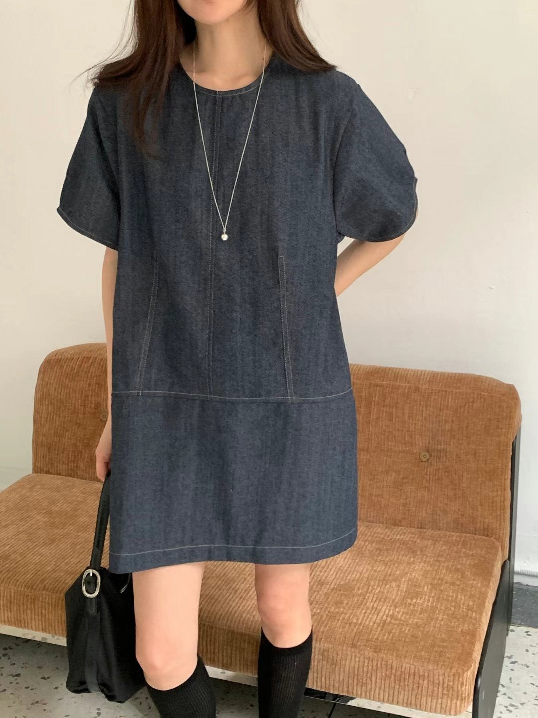 DENIM COMFORT BLEND ONE PIECE