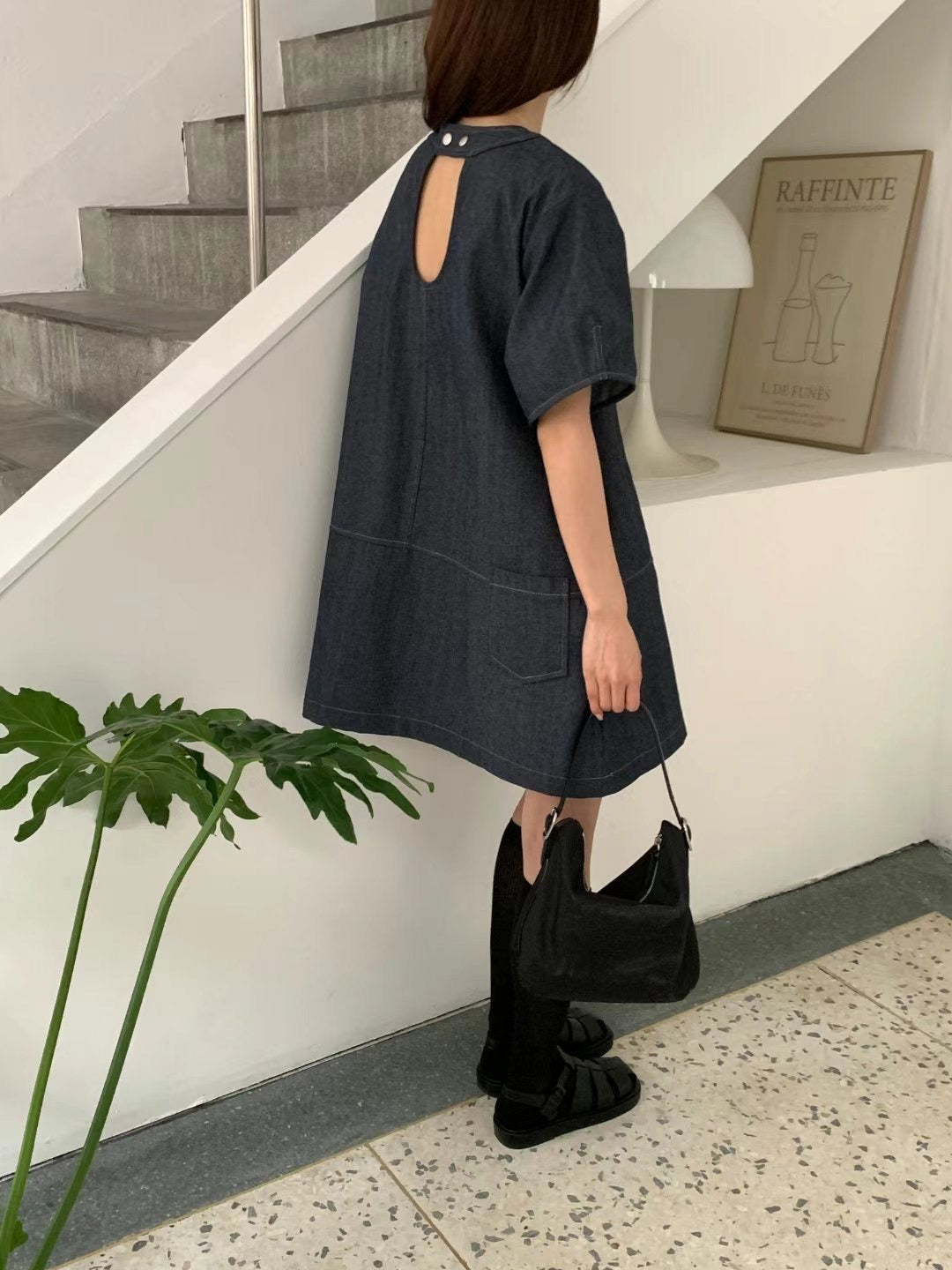 DENIM COMFORT BLEND ONE PIECE