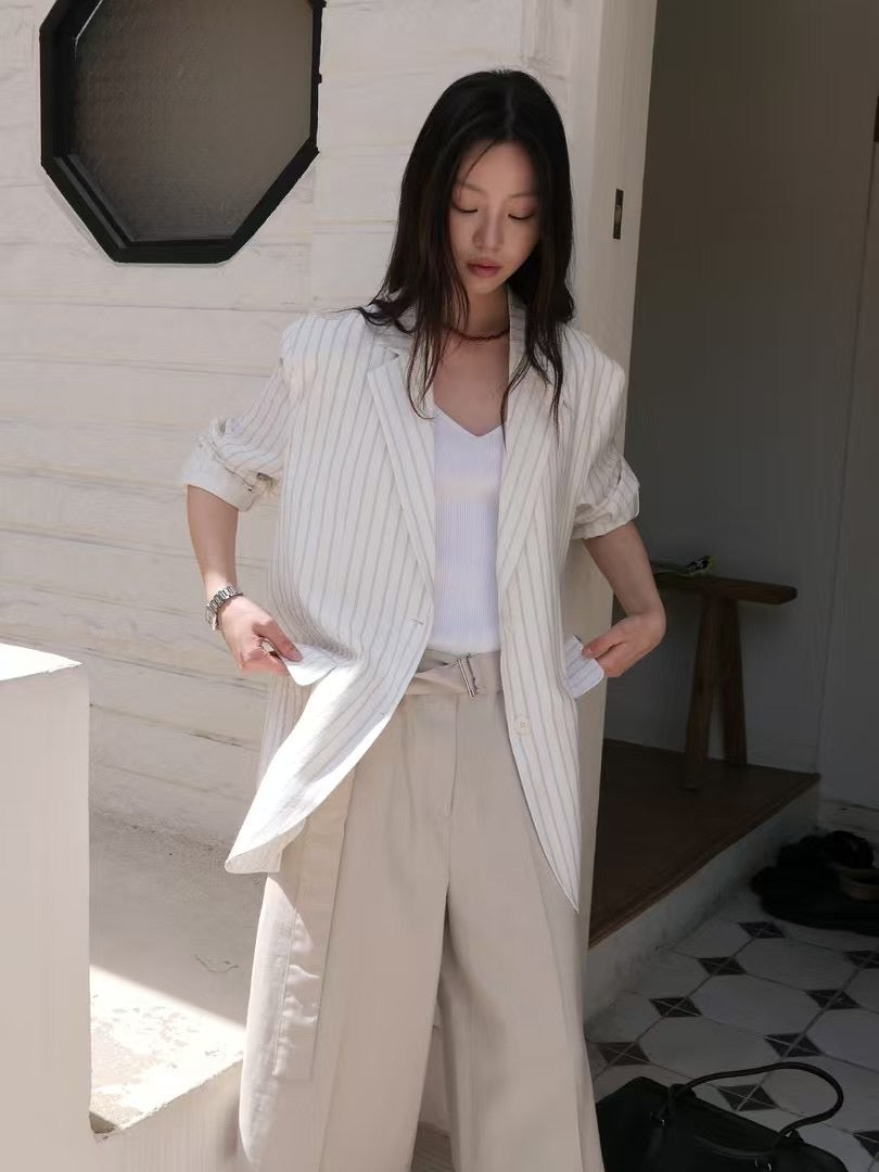LIGHTWEIGHT LINEN BLAZER