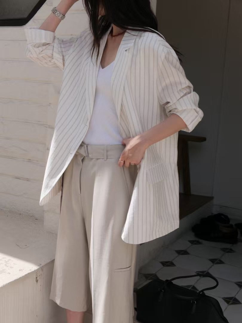 LIGHTWEIGHT LINEN BLAZER