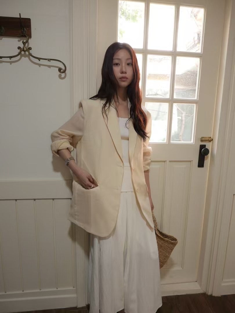 LIGHTWEIGHT LINEN BLAZER