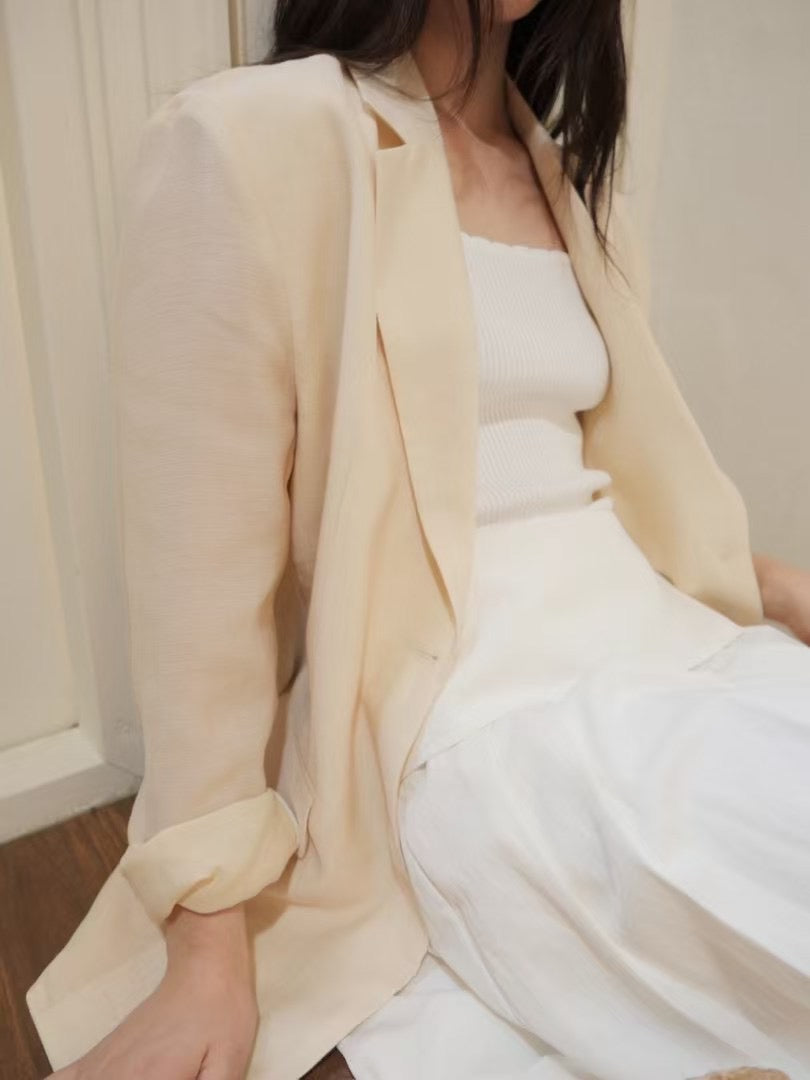 LIGHTWEIGHT LINEN BLAZER