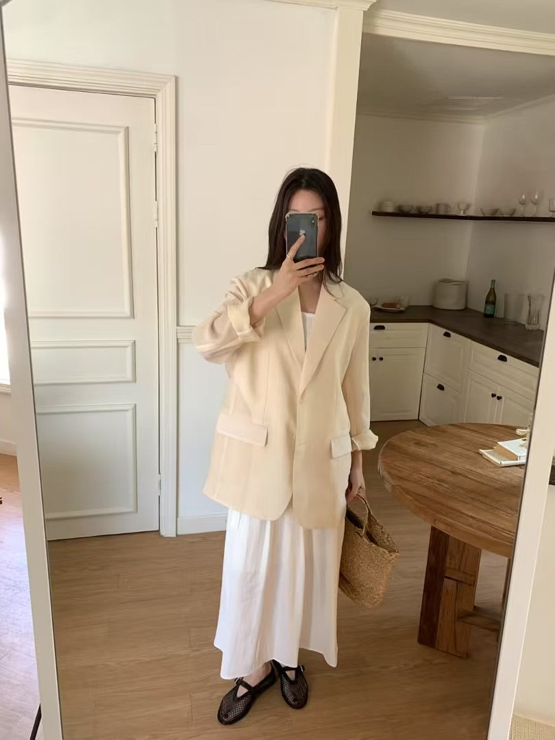LIGHTWEIGHT LINEN BLAZER