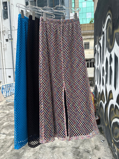 • FUSSY MADE • GLAMOROUS FISHNET SKIRT