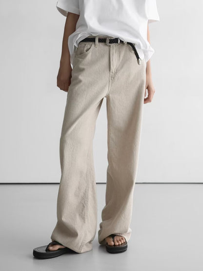 WIDE LEG BROWNIE JEANS