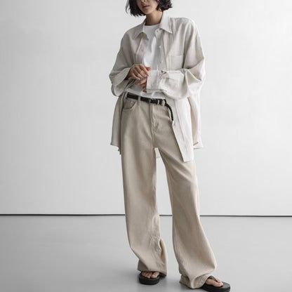 WIDE LEG BROWNIE JEANS