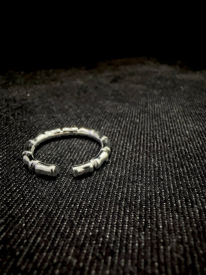 925 BAMBOO LOOP RING