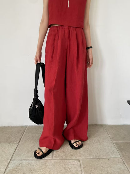 BREATHABLE LINEN PANTS