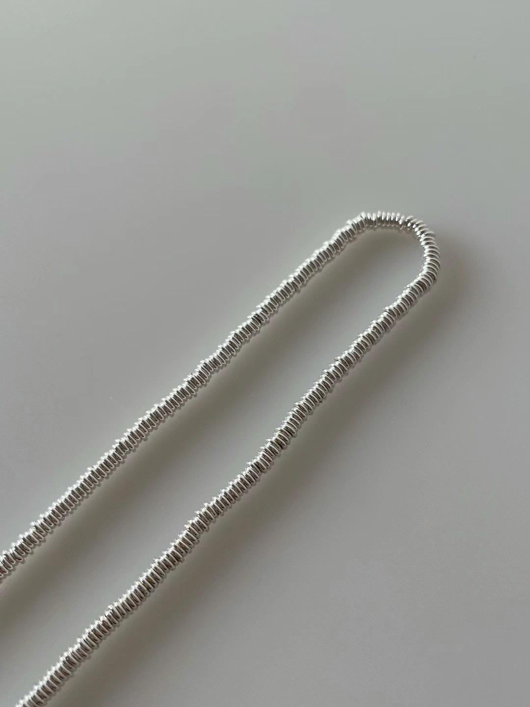 925 LOOPY LINK NECKLACE