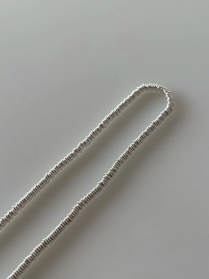 925 LOOPY LINK NECKLACE