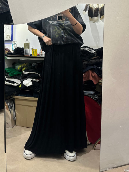 SOFT DRAPED VEIL SKIRT