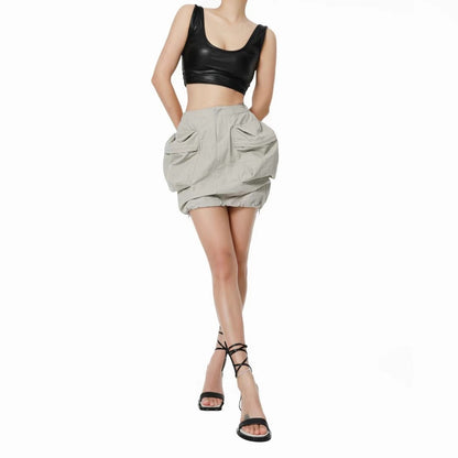 3D POCKET SKIRT