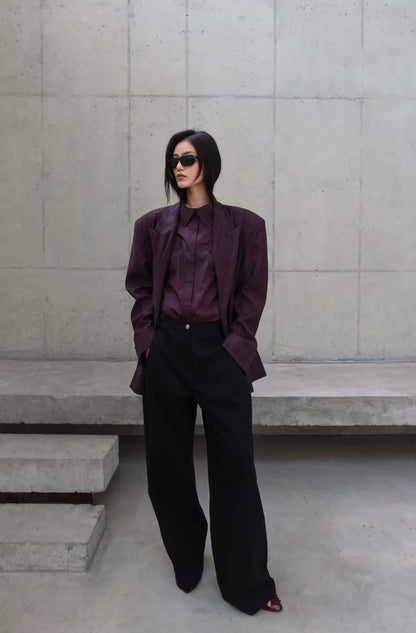 HARMONY CHECKED BLAZER