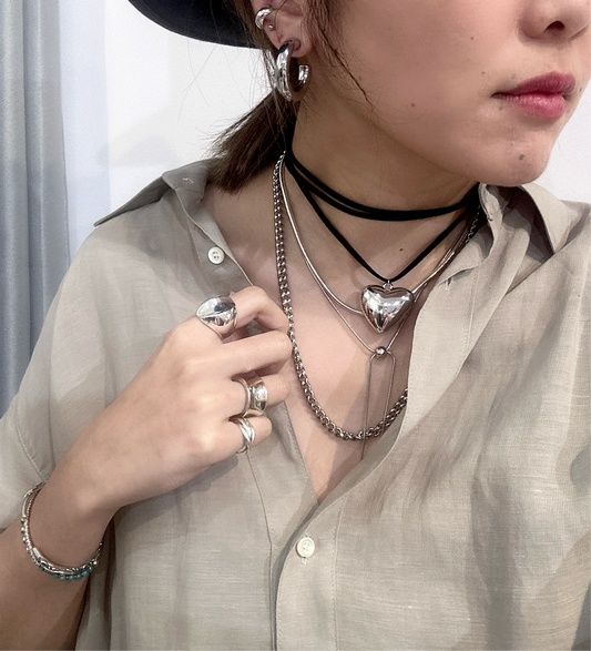 TITANIUM STEEL 0.6MM CHAIN NECKLACE