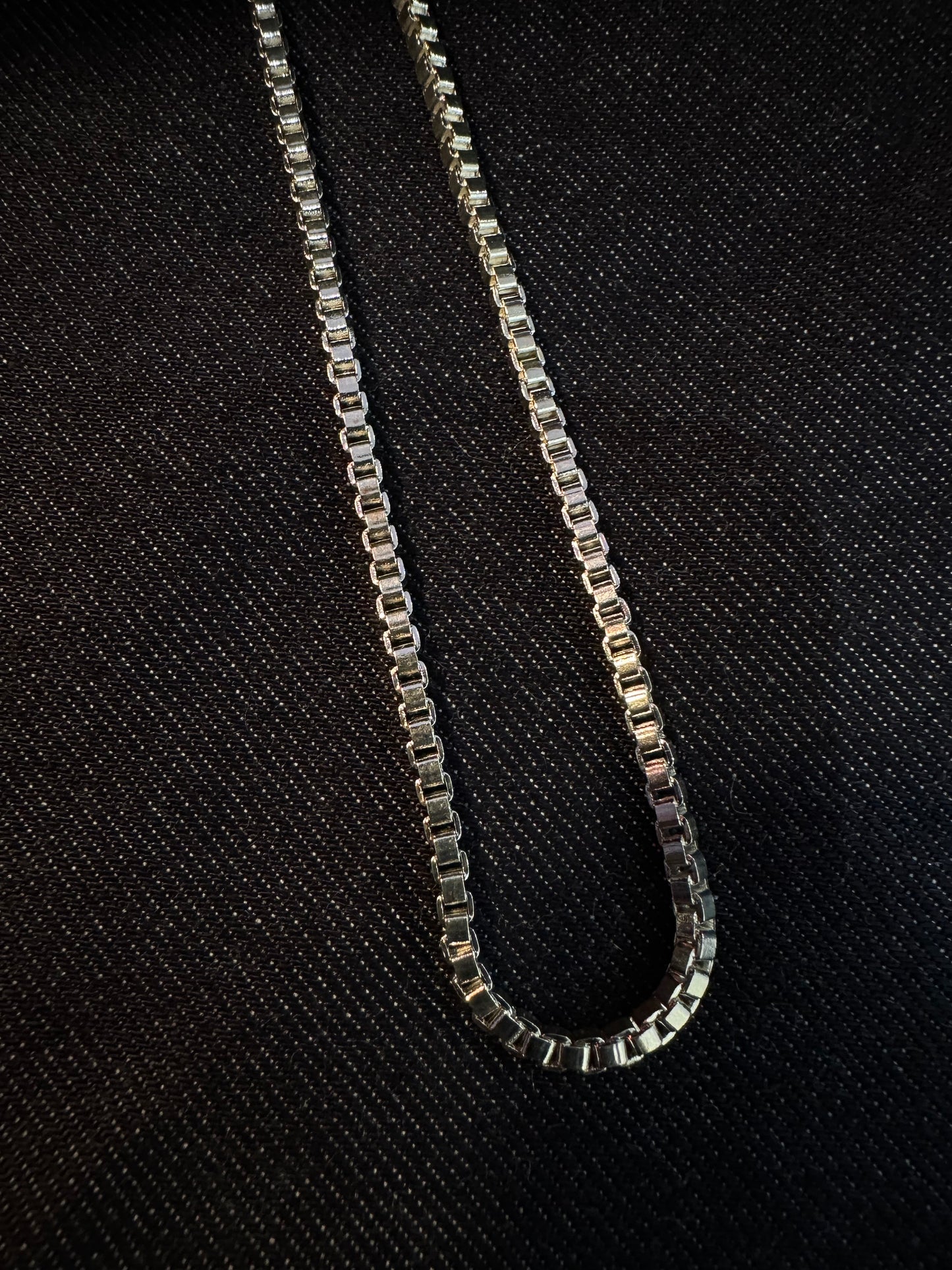 925 CABLE SQUARE NECKLACE