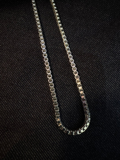925 CABLE SQUARE NECKLACE