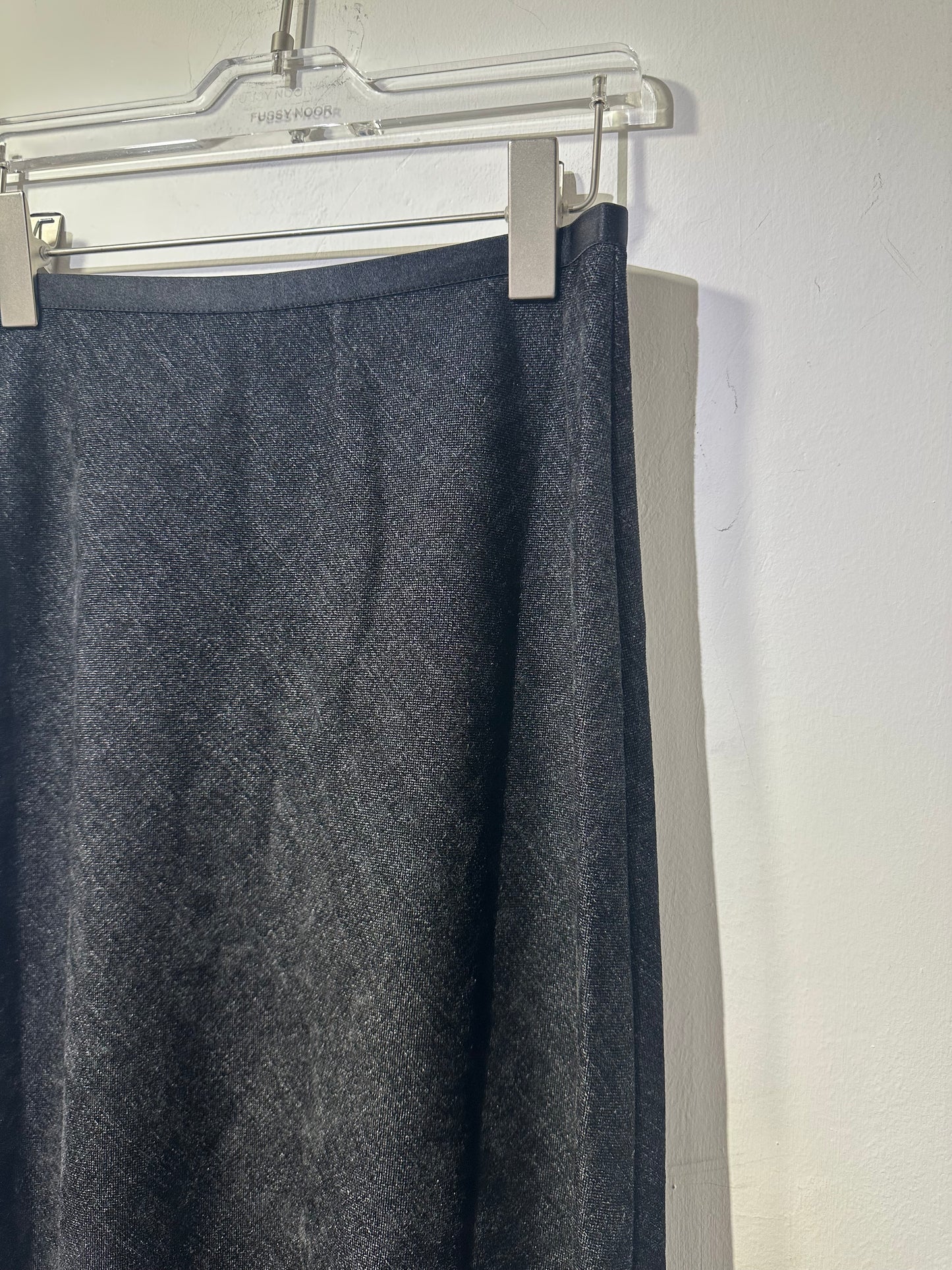 ELEGANT DIAGONAL WEAVE SKIRT