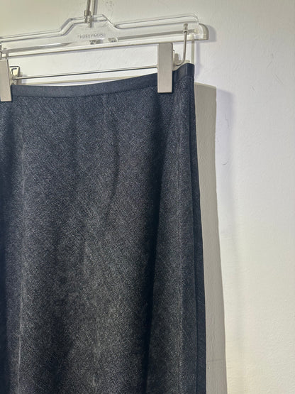 ELEGANT DIAGONAL WEAVE SKIRT