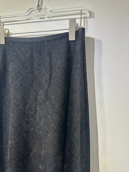 ELEGANT DIAGONAL WEAVE SKIRT