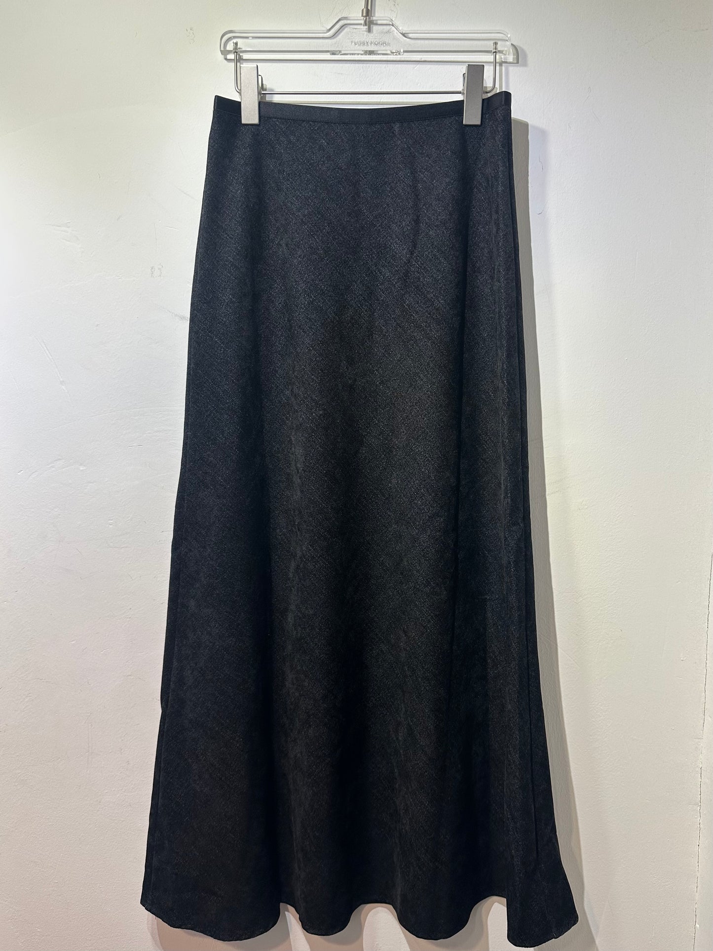 ELEGANT DIAGONAL WEAVE SKIRT