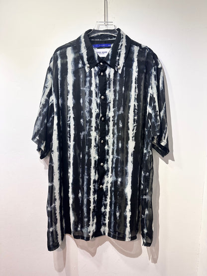 • FUSSY MADE • INK DYE PRINTED SHEER SHIRT