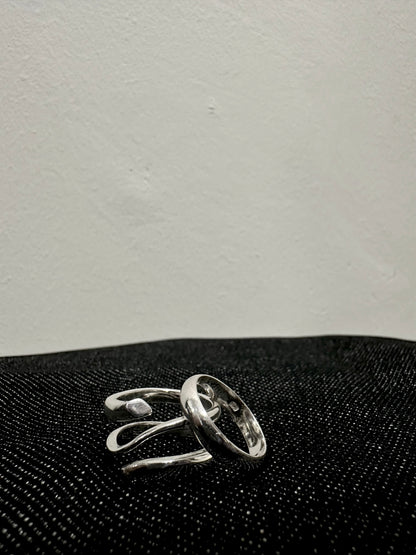 HANDMADE 925  ZIC ZAC RING
