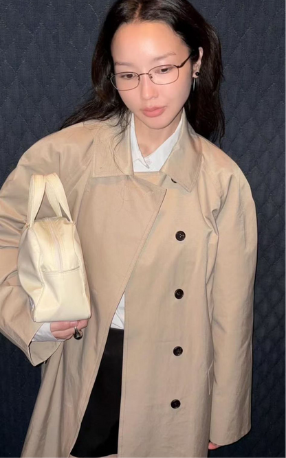 CLASSIC COLLAR BELTED TRENCH