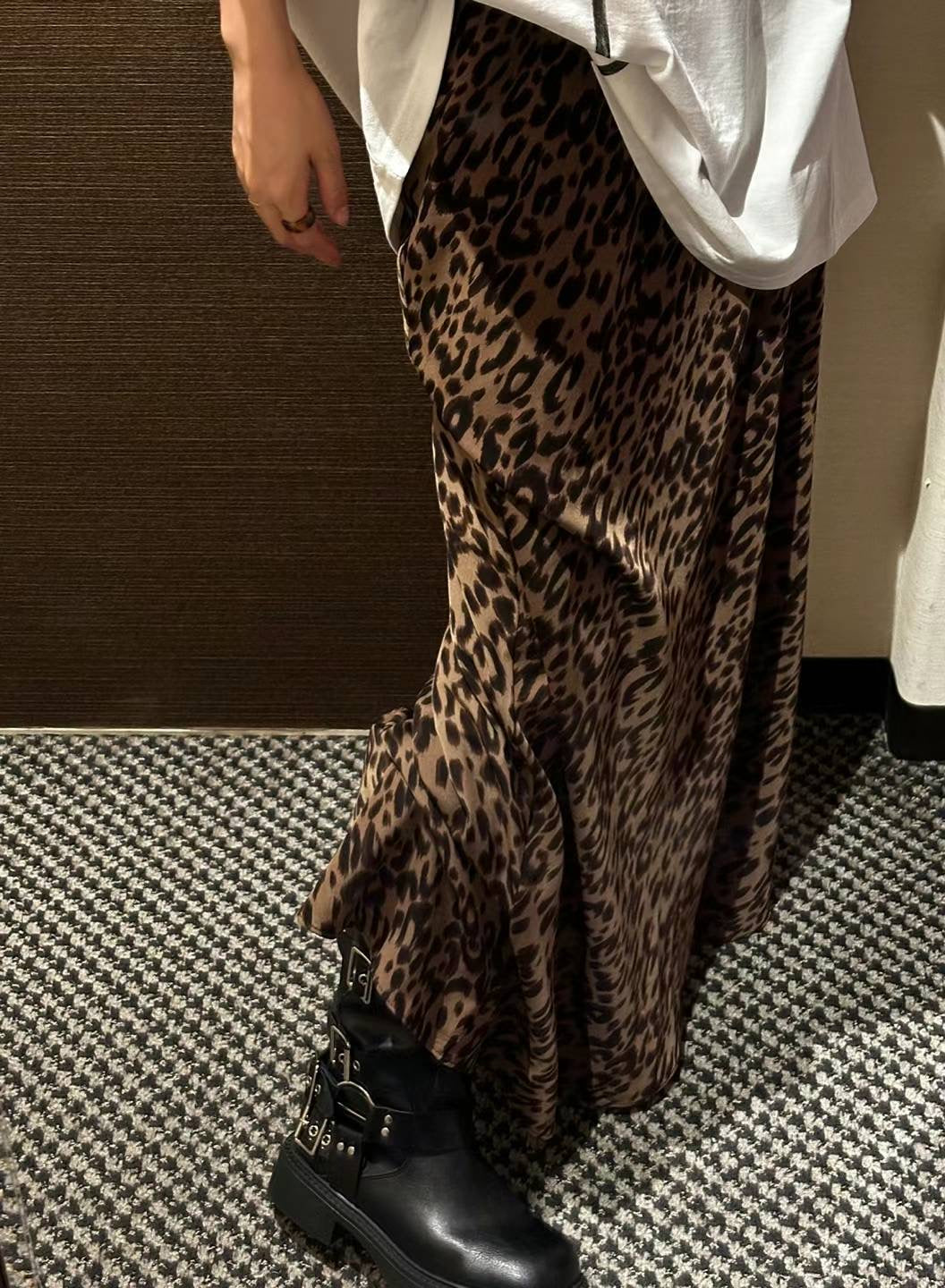LEOPARD SKIRT 2.0