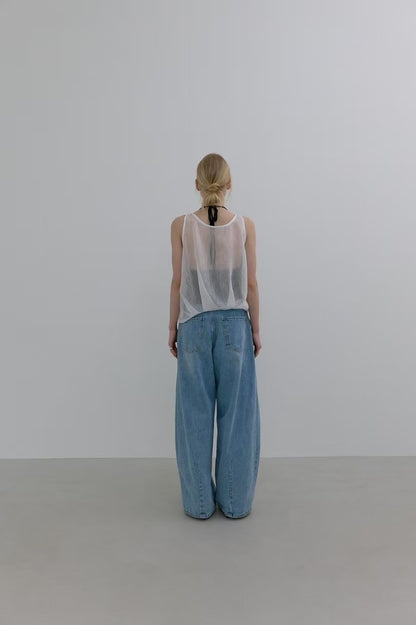 CLEAN BARREL JEANS