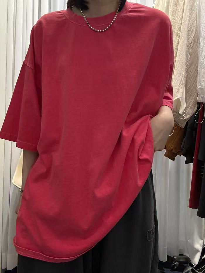 SOFT WASH TEE (5COLOURS)