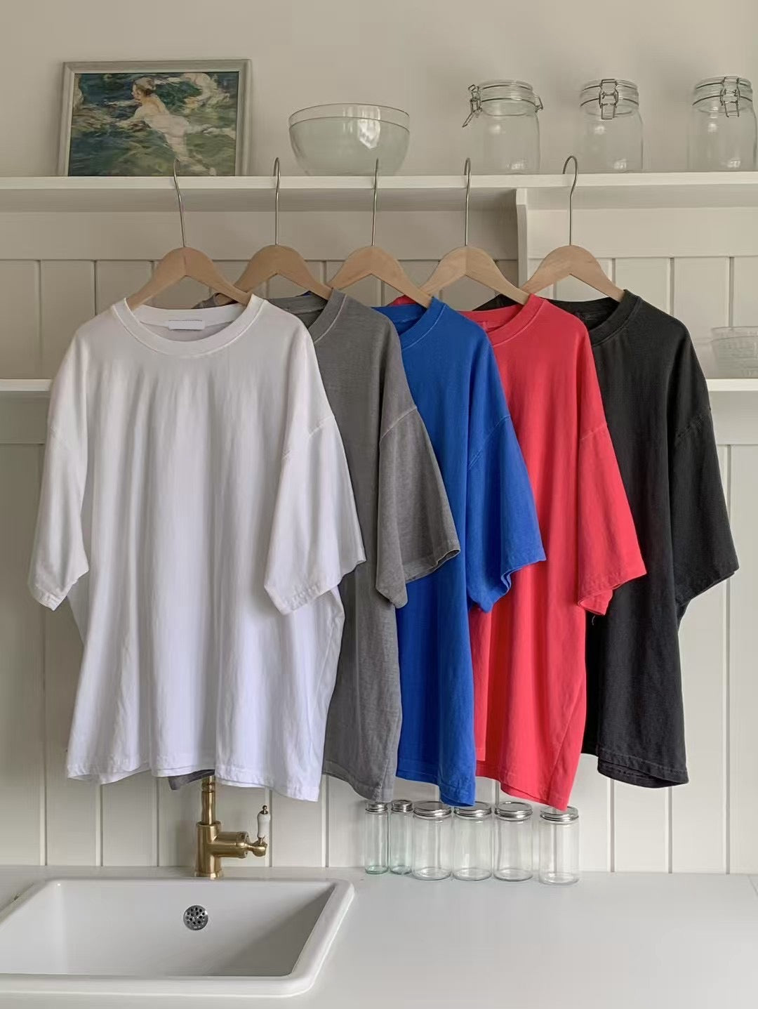 SOFT WASH TEE (5COLOURS)