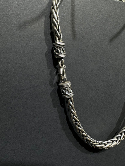 HANDMADE 925 ARROW BRAID NECKLACE