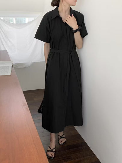 SHORT SLEEVES DRESS