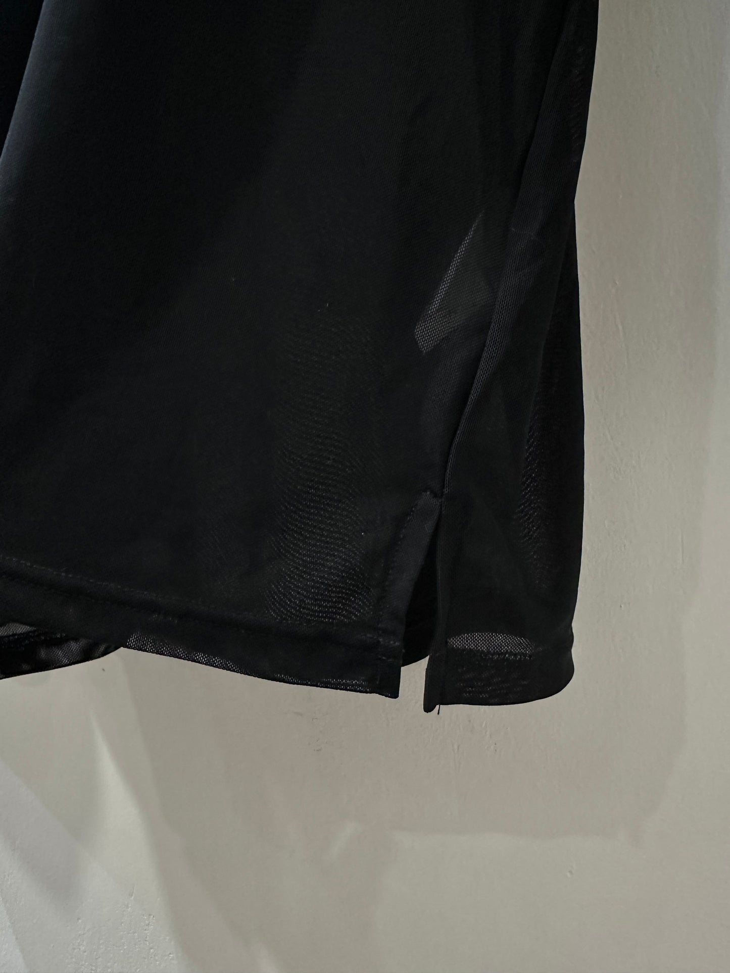 • FUSSY MADE • SHEER MESH LONG TOP