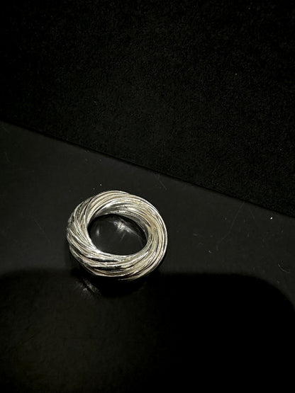 925 HANDMADE MUTI LAYERED LOOP RING (18)