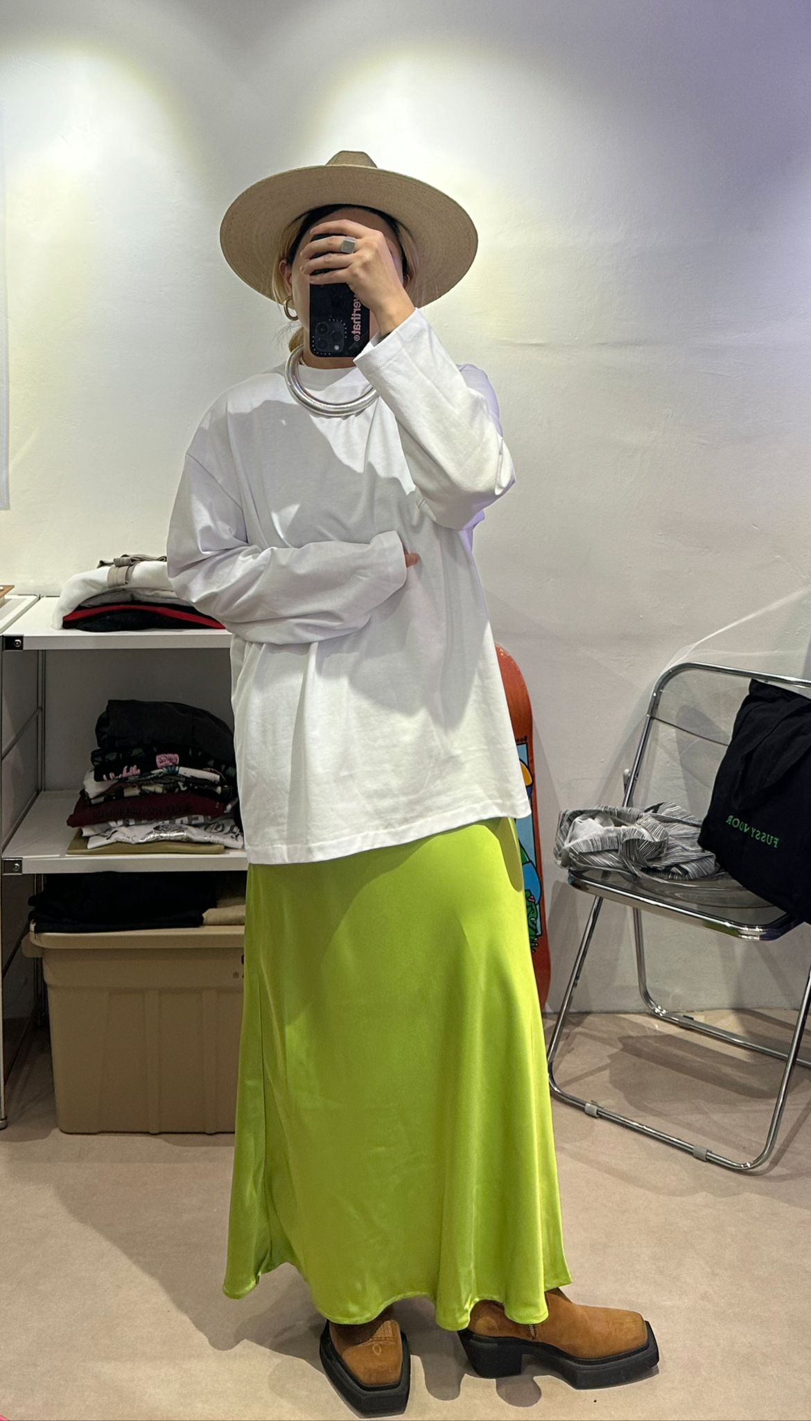 FW24 BACK SEAM LONG SLEEVES TEE