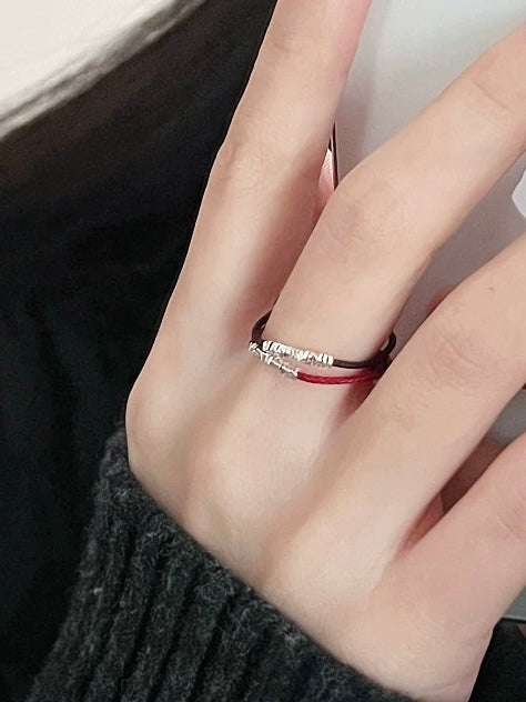 925 WAXY LINE RING
