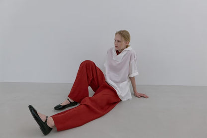 BREATHABLE LINEN PANTS