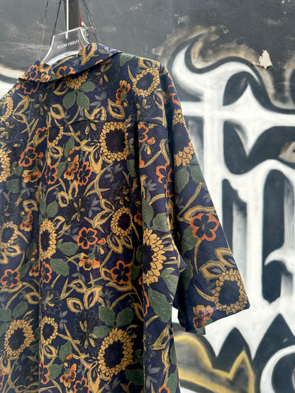 • FUSSY MADE • VINTAGE INSPIRED FLORAL MOTIF SHIRT